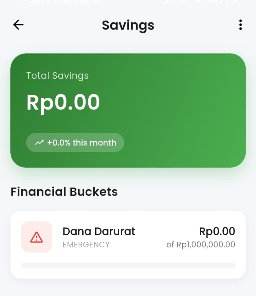 Savings Goals
